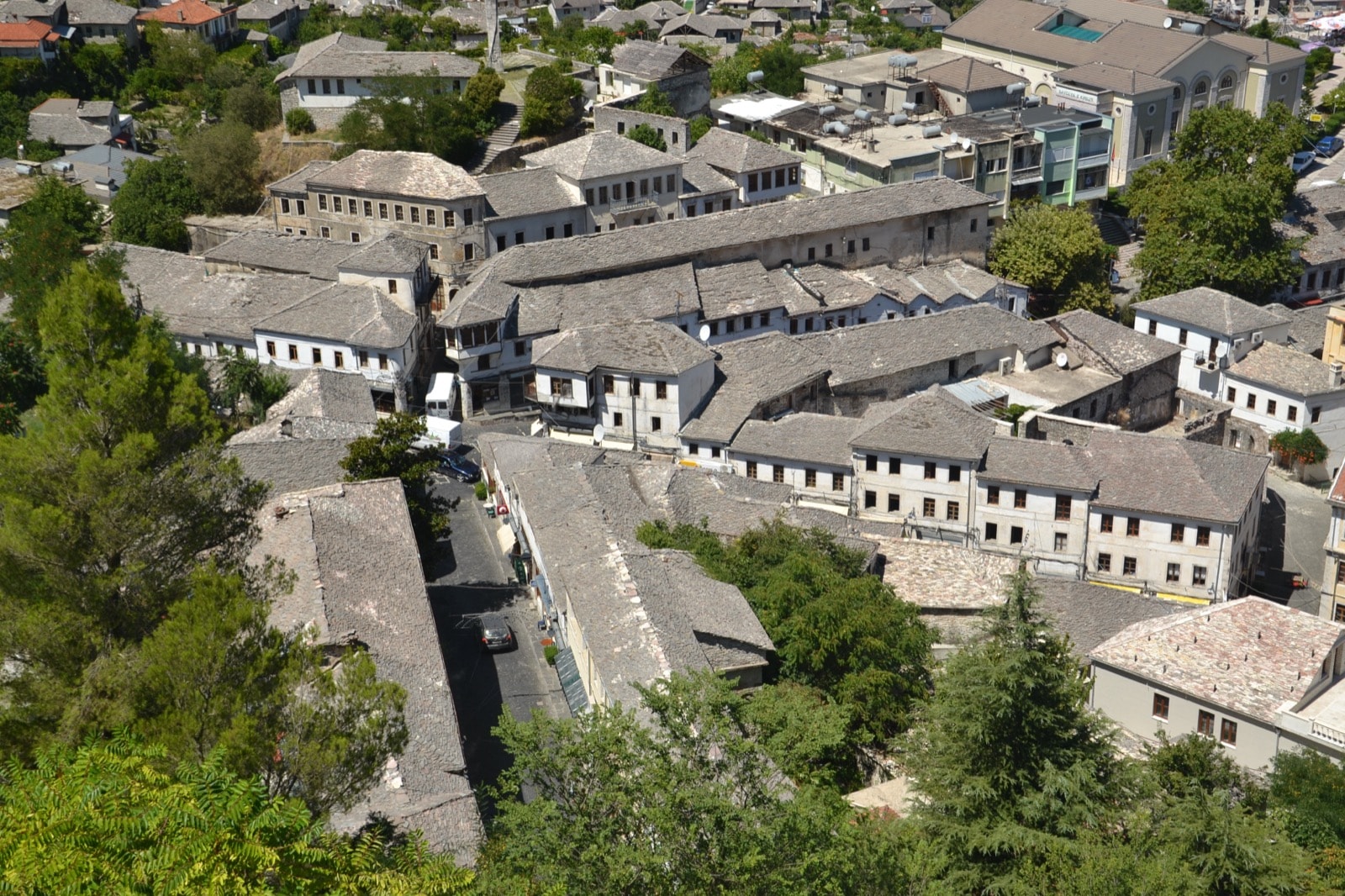 Ballsh to Gjirokastër bus route