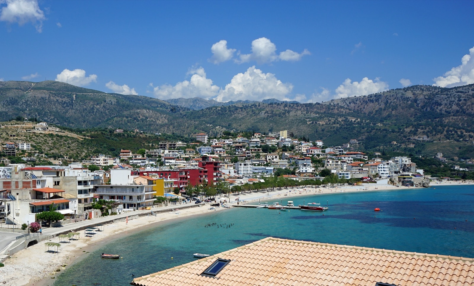 Vlorë to Himarë bus route