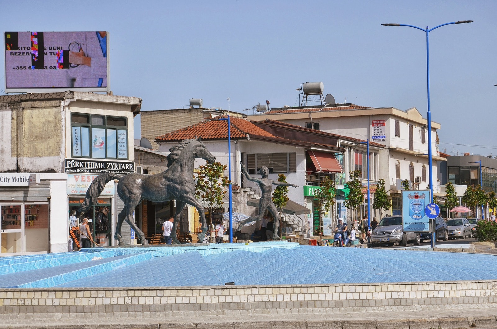 Durrës to Kamëz bus route